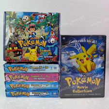 Pokemon Series Season 1-25  21 Movies Boxset DVD USA English Version NEW