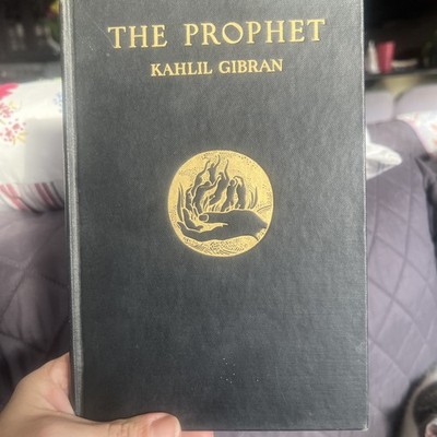 THE PROPHET by Kahlil Gibran, 1923 Knopf 1st Ed., 15th Printing 1948 HC