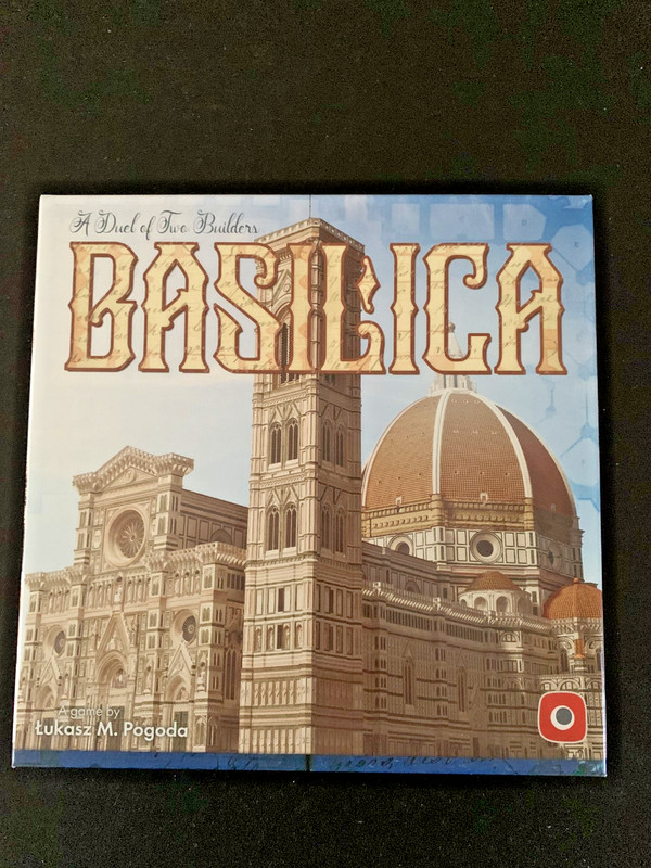 BASILICA - two player boardgame - Portal Games - Complete Excellent Condition