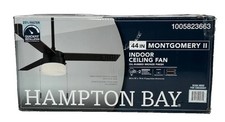 Hampton Bay Montgomery II 44" Indoor Oil-Rubbed Bronze Ceiling Fan w Light Kit