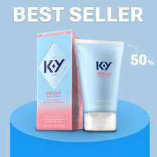 K-Y Jelly Personal Lubricant Water Based Lube for Wetter Sex 4 oz NEW