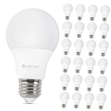 A19 LED Light Bulbs 60W Softwhite 2700K, 8.5Watt 24 Pack 2700k Softwhite