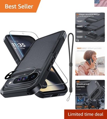 Dual-Layer Protective Case for Google Pixel 9 Pro XL - Includes Screen Protector