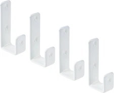 Heavy Duty Hook Bracket Coated Stainless Steel J Hooks 1-Inch Inner Bunk Bed Lad