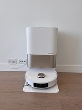 DREAME X40 Ultra White Robot Vacuum and Mop 12000Pa 158F Hot Water Mop Clean