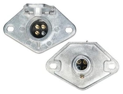 PHILIPS Genuine Phillips Industries 4-Way Trailer Socket - 15-400