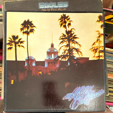 Eagles Hotel California Asylum Records Black Vinyl LP 12" Stereo Rock