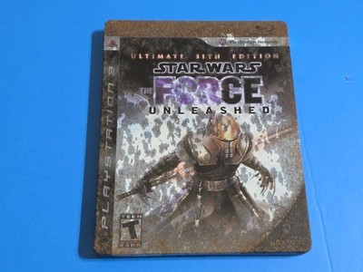 372:  Star Wars The Force Unleashed Ultimate Sith Edition Steelbook (PS3) CIB