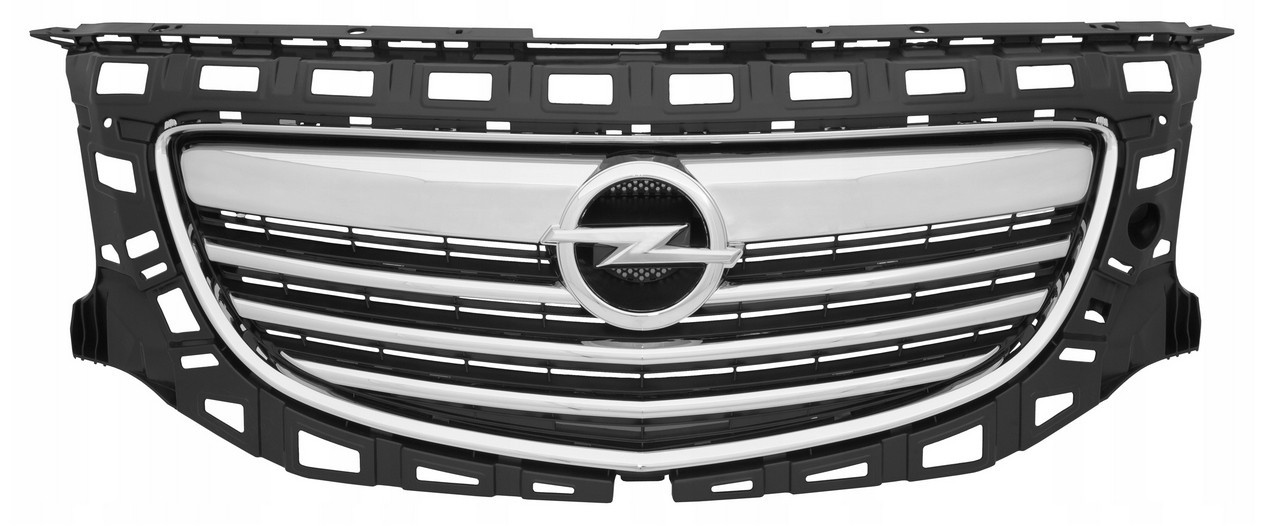 Calandre avant Opel Insignia A de couleur noir chrome pour pare-chocs d'origine