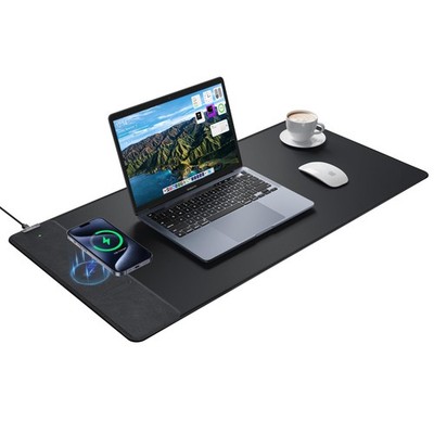 ExtreLife Wireless Charging Mouse Pad, Gaming Mouse Pad with Ultra-Smooth Surfac