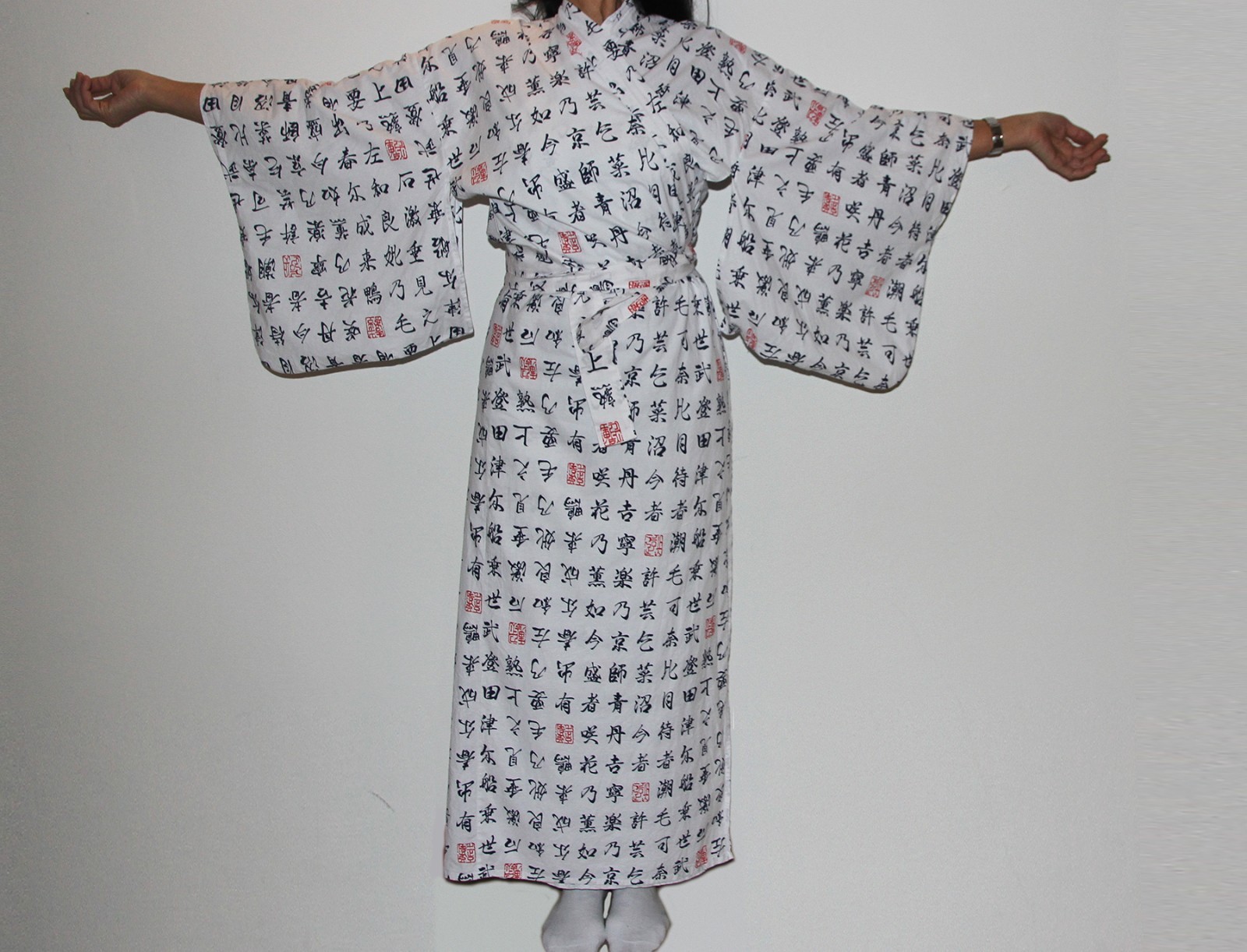 JAPANESE KIMONO WOMEN JUGUEMM MADE IN JAPAN 90s with obi