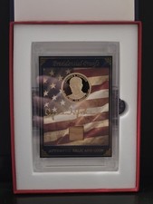 2025 A Word From POTUS Lyndon B. Johnson Authentic Relic and Gold Coin 46/76