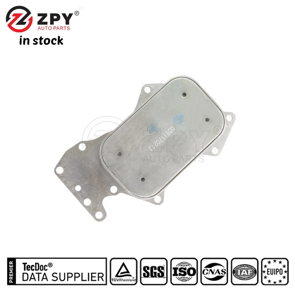 ZPY Trans Oil Cooler For AUDI VW A4 Avant S4 Quattro Cabrio A6 059 117 021J - Image 4 of 4