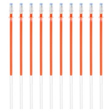 24PACK 1mm Gel Pens Refills Fluorescence Metallic Ink Bold Point Deep Orange