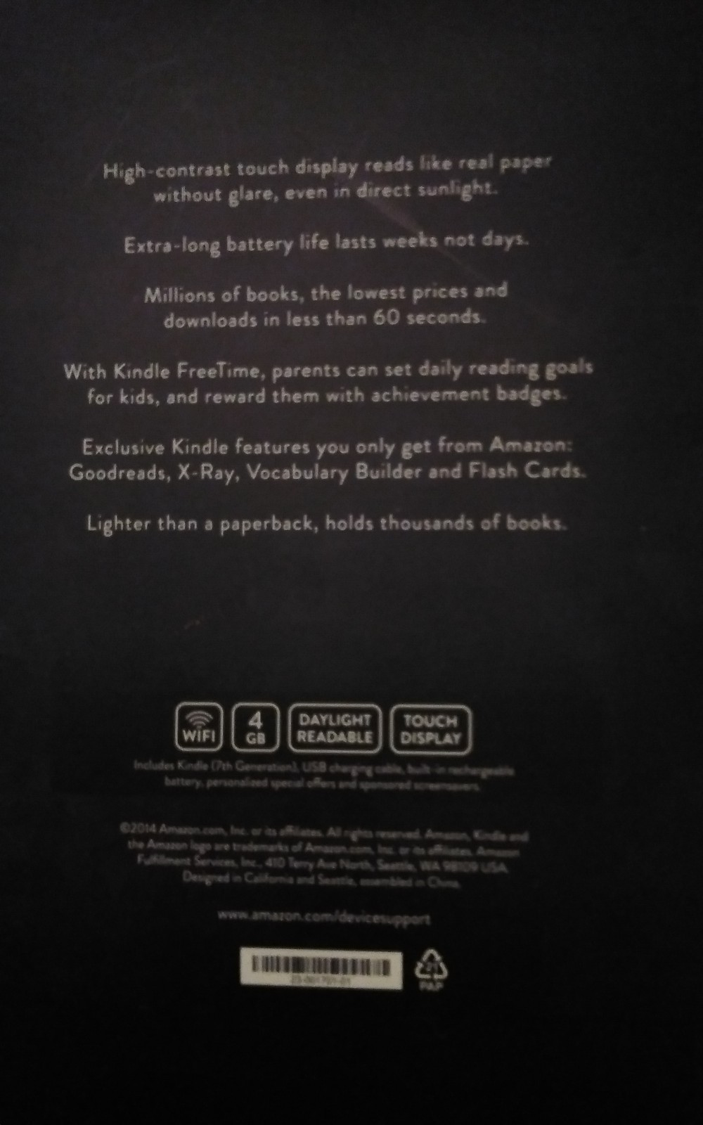 Kindle E-Reader 6