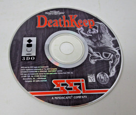 DeathKeep AD&D 1995 3DO Exclusive Game & Manual Great Condition Dungeons Dragons