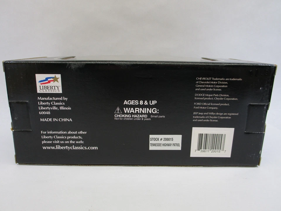 Liberty Classics 1940 Ford Tennessee Dept. of Public Safety 1:24 Diecast Car - Image 3 of 3