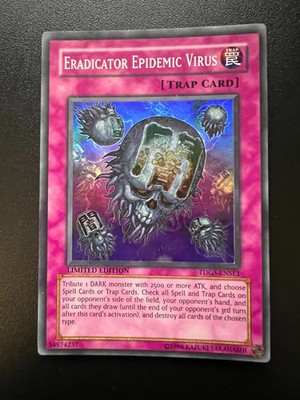 Eradicator Epidemic Virus TDGS-ENSE1 Super Rare Near Mint Yugioh