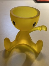 Alessi CICO Porta Uovo Giallo Senza Cucchiaio o Coperchio