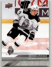 2024-25 Upper Deck CHL Nathan Levesque #201 Gatineau Olympiques