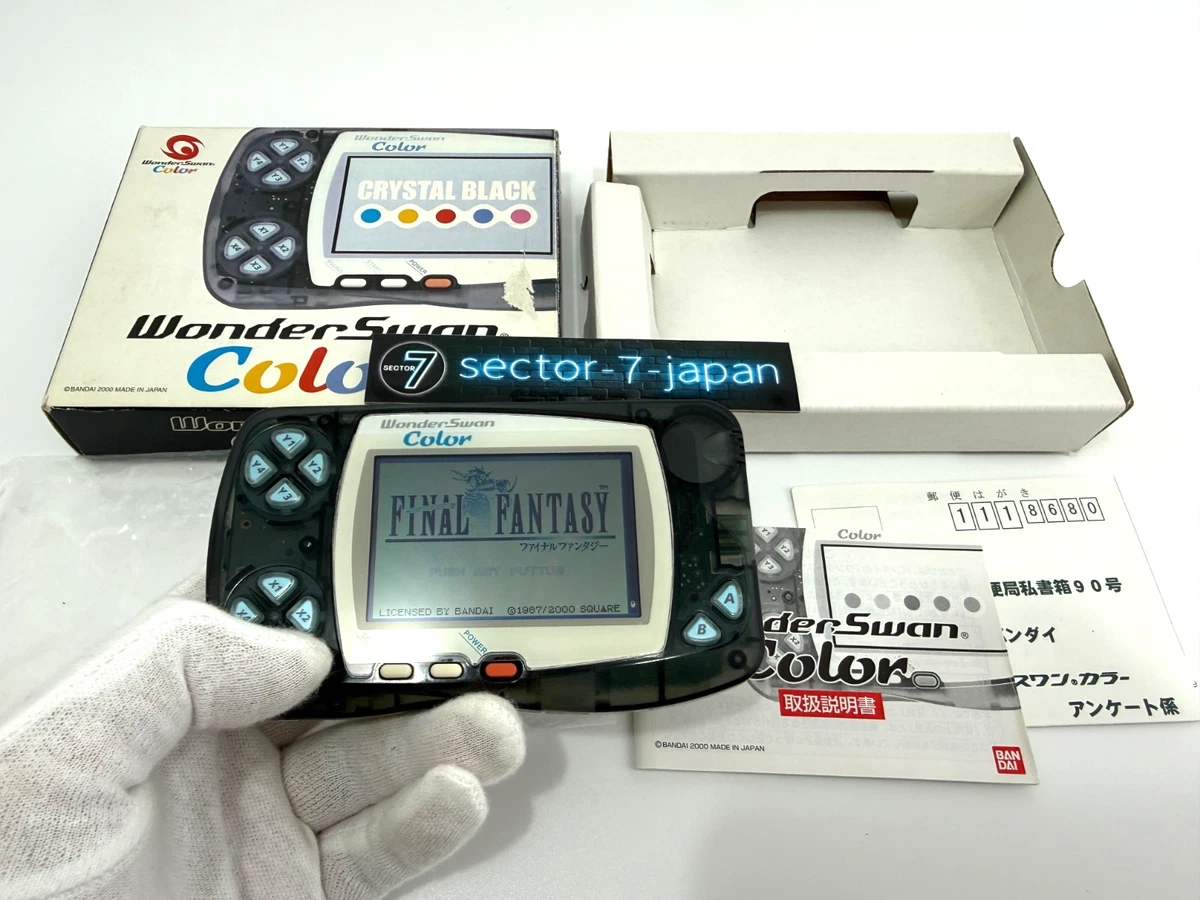 Bandai WonderSwan Color Black Video Game Consoles for sale | eBay