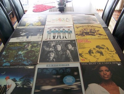 70s Rock Greatest Hits 12 LP Lot 380SPECIAL, ELTON JOHN ,BREAD,BEE GEESJIM CROCE