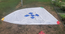 Segel Spinnaker  seitliche Lieken  7,65 , Unt...