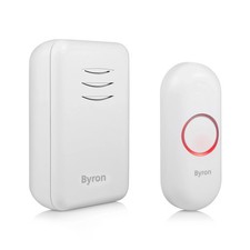 Byron White Wireless Battery-powered Door chime kit DBY-22311 150M 16 TUNES