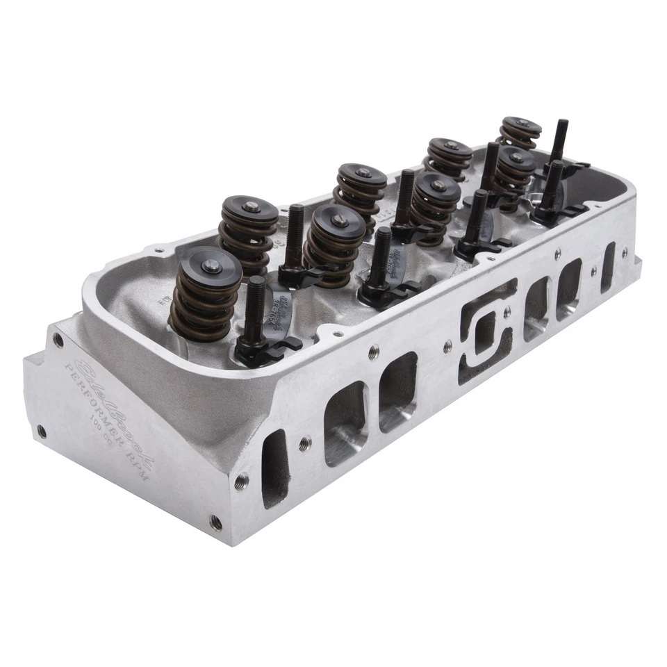 Culata de motor Edelbrock compatible con GMC C1500 Suburban 1980 Foto 2 de 4