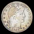 1909-P Barber Quarter — photo from another recent sale