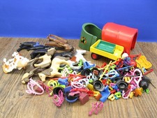 Konvolut Zubeh&ouml;r Ersatzteile Reste Reiterhof Ponyhof Playmobil L1121