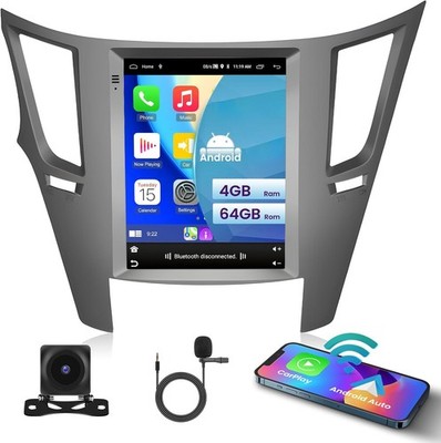 Fit Subaru Outback Legacy 09-14 9.7''Android 15 Car Stereo Radio Head Unit 4+64G