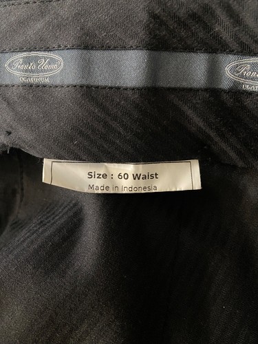 Traje Pronto Uomo Executive Fit Gris Lana Grande y Alto 2 piezas 58L Chaqueta 58x29 Pantalón - Imagen 14 de 16