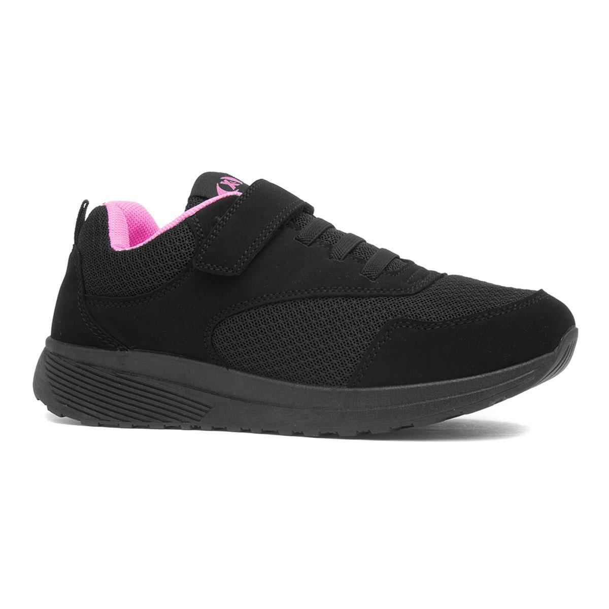 Baskets Bopy Fille Taille 12 (30EU) Noir - Velcro, Portées Une Fois, Occasion