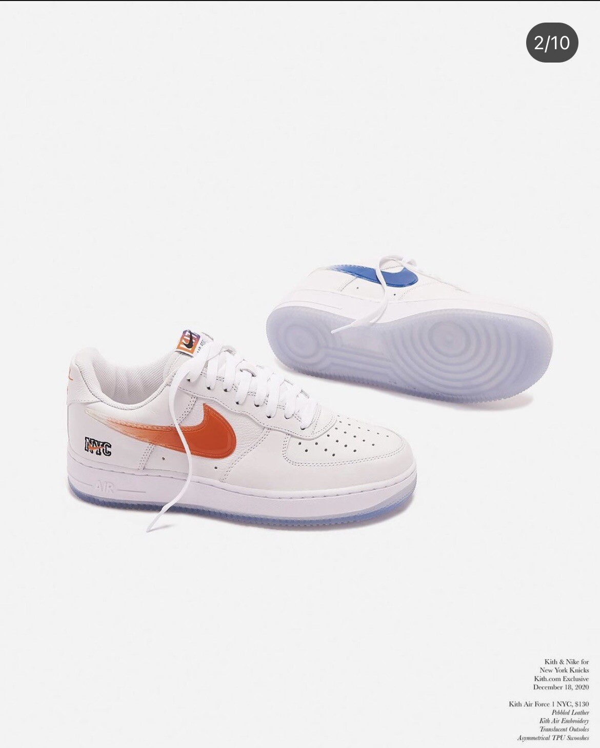 kith and nike air force 1