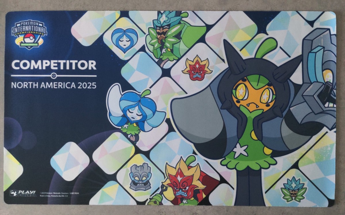 Pokemon North America international Championships Playmat