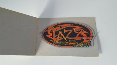 NEW 2001 world wrestling federation sticker Tazz