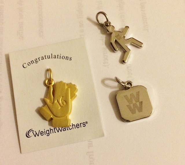 3 Different Weight Watchers CharmsApplause 16 Lbs, WW Runner & WW