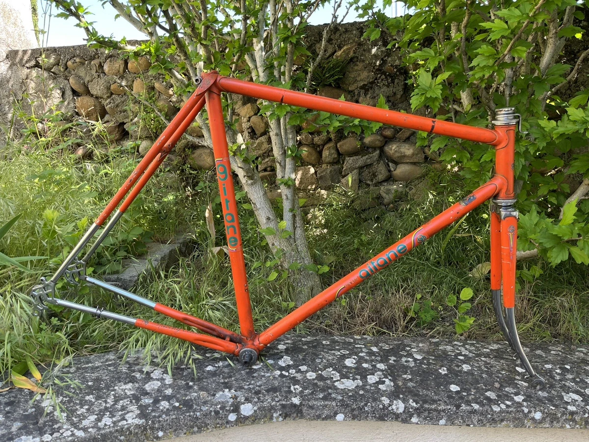 Cadre Vélo GITANE – 54x54cm, 3355g, Ancien, BFFF D4, Dimensions Fourche/pédalier