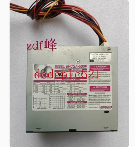 1 PCS Nipro ePCSA-500P ePCSA-500P-X2S-X2C 500W Ausrüstung Netzteil