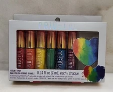 1 Prideful High-Shine Nail Polish- Feelin Tipsy, 6 Shimmering Nail Polishes