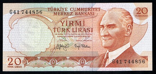 TURKEY - 20 LIRA 1983 UNC P 187 - Picture 1 of 2