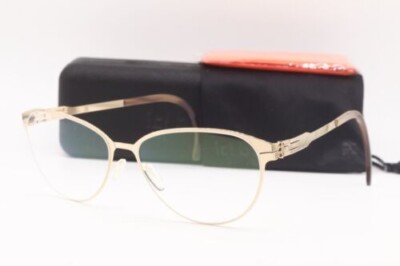NEW IC! BERLIN MODEL KISSABLE ROSE GOLD AUTHENTIC FRAMES EYEGLASSES 53MM