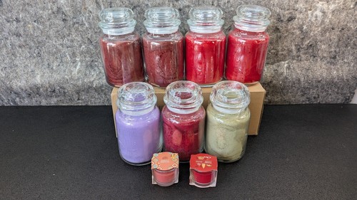 🔥7 x New🔥 Yankee Candle 22 Oz Large Jars + Free Candles - Picture 11 of 20