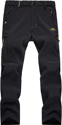 Mens Work Pants Snowpants, Men MAGCOMSEN Hiking Pants Mens Fleece