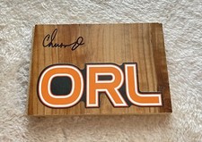 Chukwuma Chuma Okeke Signed Floorboard Orlando Magic Auburn Tigers NBA Proof