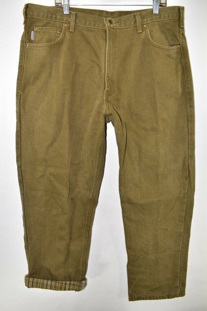 carhartt flannel lined pants