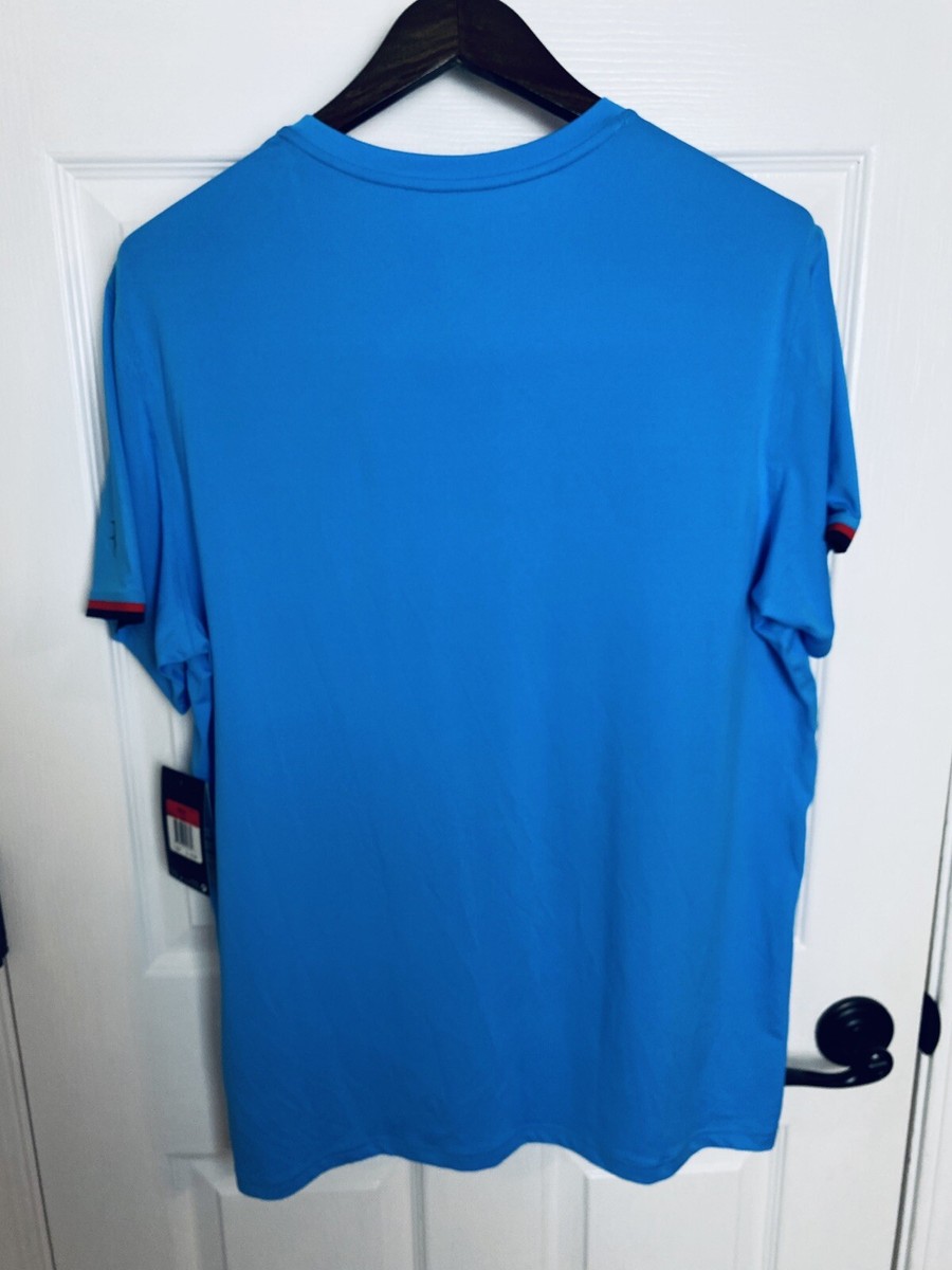 Nike Roger Federer RF 2012 US Open V-Neck Tennis Shirt Large