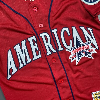 100% Authentic Ken Griffey Jr Mitchell Ness 97 All Star Game