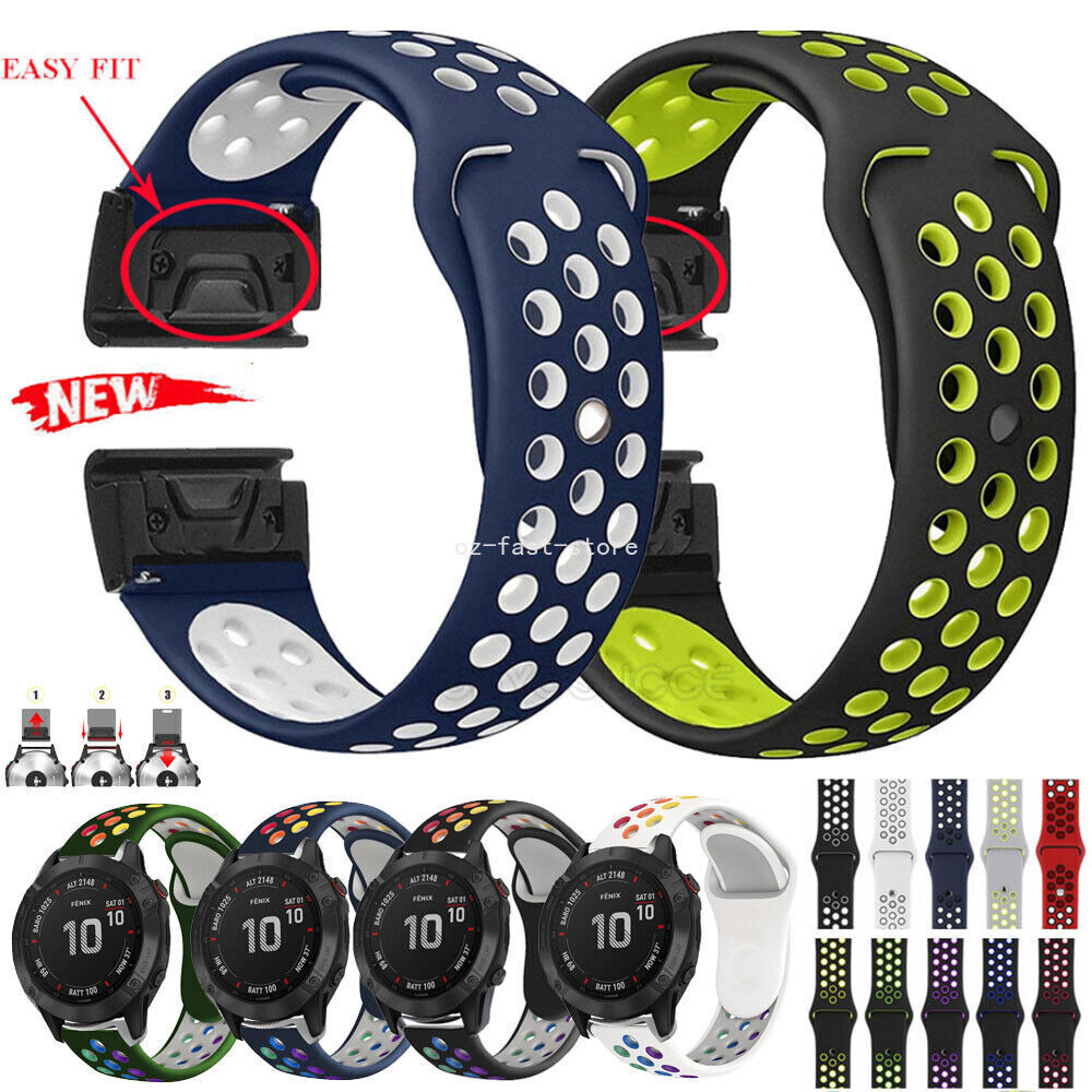 6x Pro Fenix Strap Width For Garmin Fenix 5X 6X Pro 7X Solar Quick